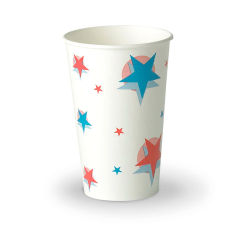 Star/Ball Design Cold Drink Paper Cup (1000 & 2000 pack)