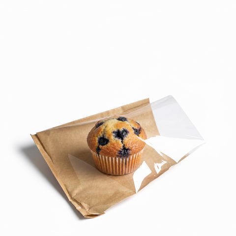 Film Fronted Brown Kraft Bags (1000 pack)