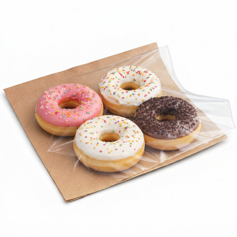 Film Fronted Brown Kraft Bags (1000 pack)