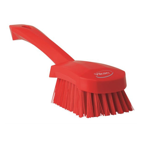 Vikan® Washing Brush with short Handle, Hard (270mm)