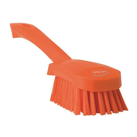 Vikan® Washing Brush with short Handle, Hard (270mm)