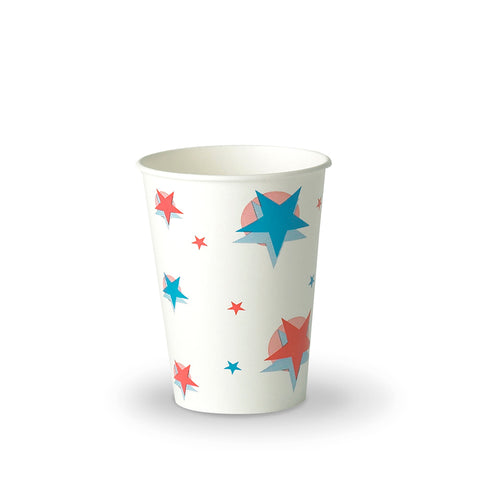 Star/Ball Design Cold Drink Paper Cup (1000 & 2000 pack)