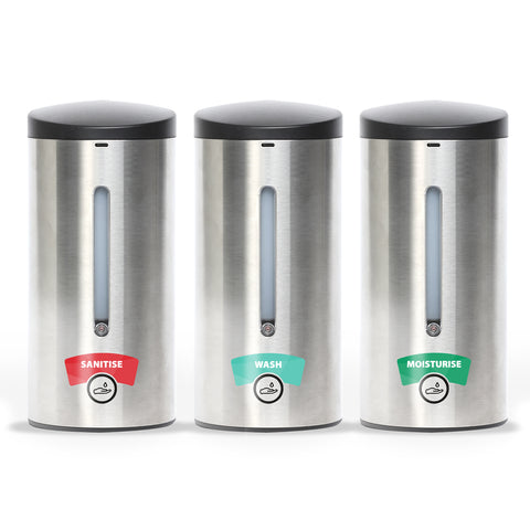 Automatic Dispensers (Brushed Stainless Steel)