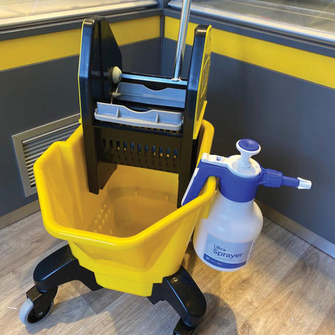 Kentucky Mop Bucket Pro with Wringer (20L)