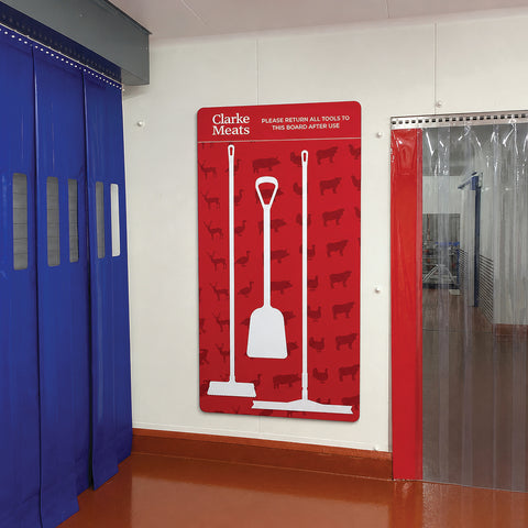 Hygiene Equipment Shadow Boards
