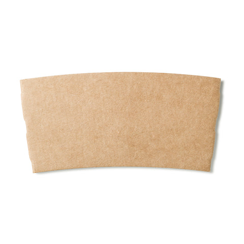 Single Wall Kraft Cup Sleeves (1000 pack)