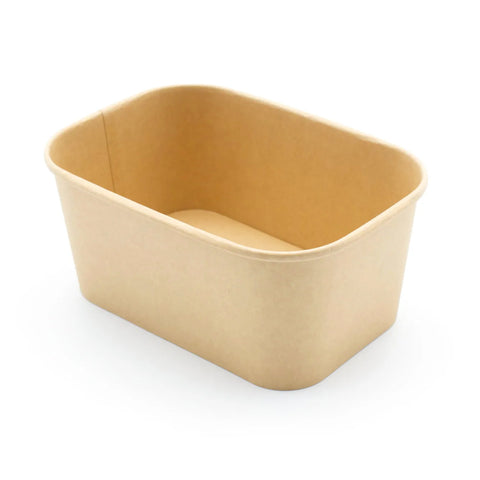 Rectangular Kraft Deli Bowls (300 pack)