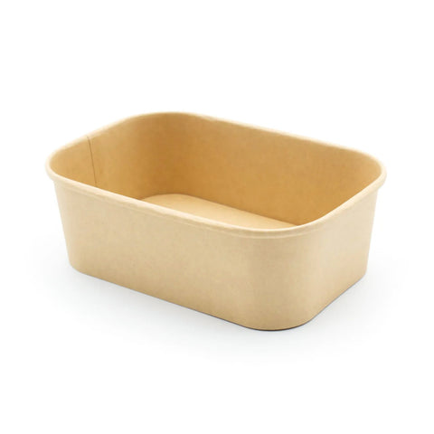Rectangular Kraft Deli Bowls (300 pack)