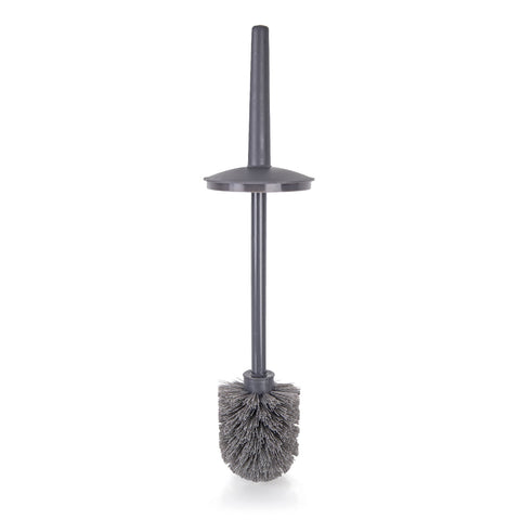 Toilet Brush Set (Closed Antibacterial Bristles)